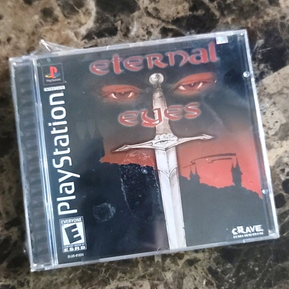 Eternal eyes Playstation video game. (Unopened)